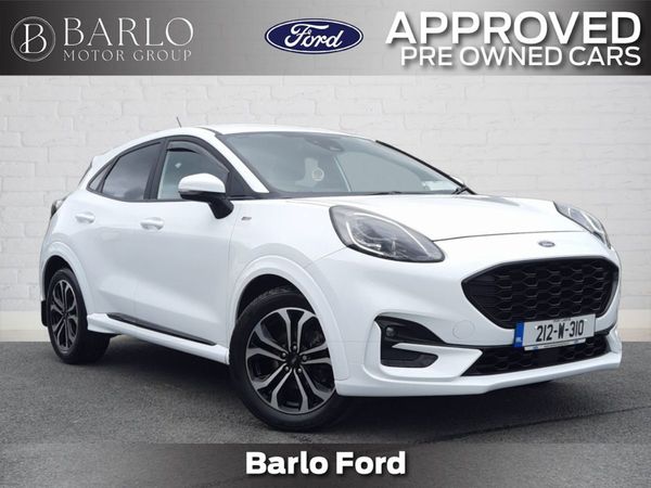 Ford Puma MPV, Petrol Hybrid, 2021, White