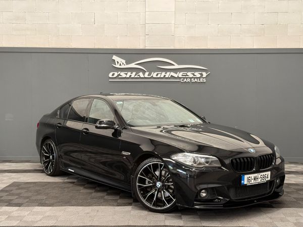BMW 5-Series Saloon, Diesel, 2016, Black
