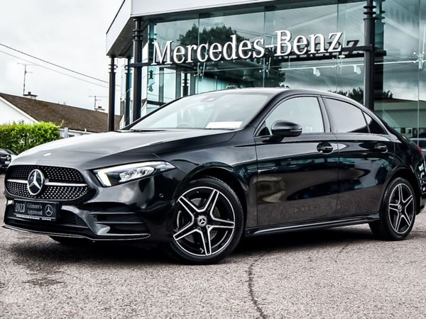 Mercedes-Benz A-Class Saloon, Petrol Plug-in Hybrid, 2023, Black