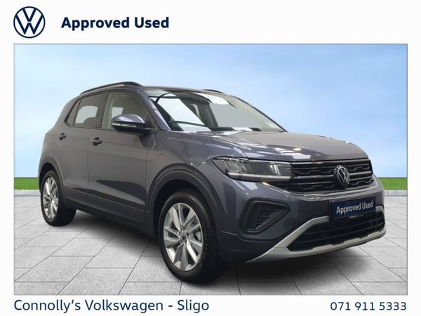 Volkswagen T-Cross SUV, Petrol, 2025, Grey