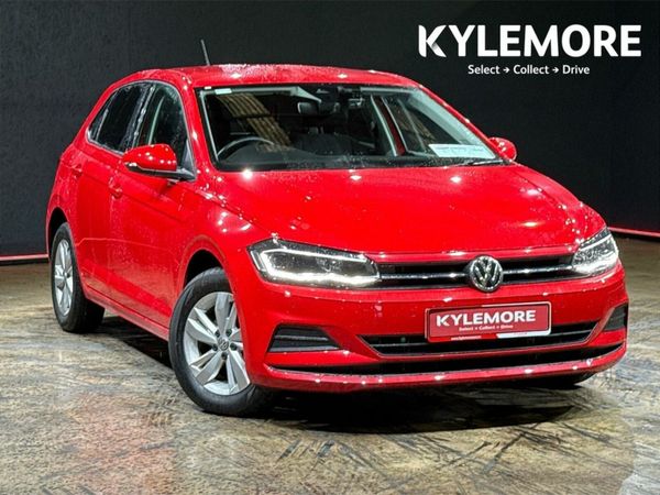 Volkswagen Polo Hatchback, Petrol, 2020, Red