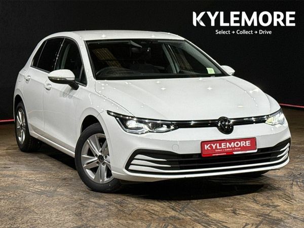 Volkswagen Golf Hatchback, Petrol Hybrid, 2022, White