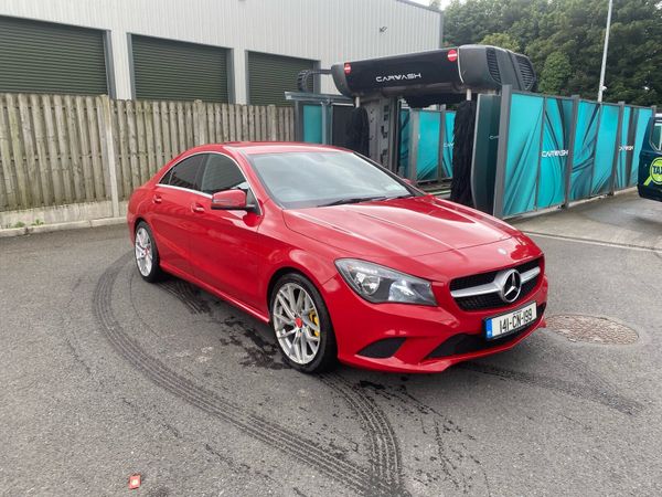 Mercedes-Benz CLA Saloon, Petrol, 2014, Red