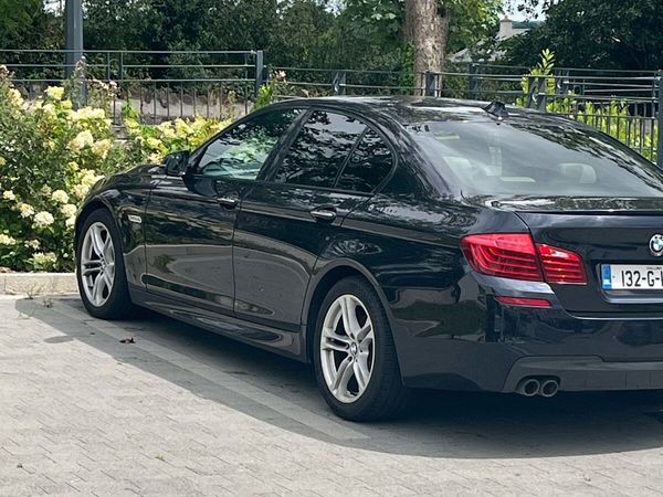 BMW 5-Series Saloon, Diesel, 2013, Black