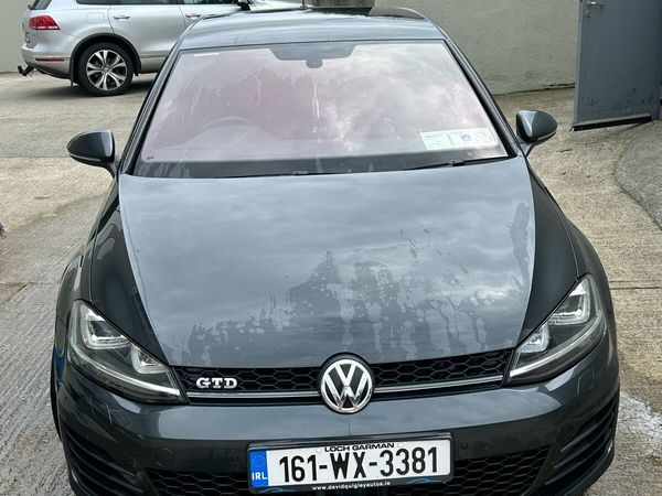 Volkswagen Golf Hatchback, Diesel, 2016, Grey