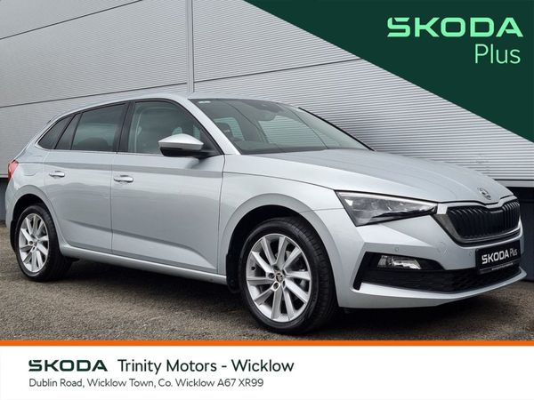 Skoda Scala Hatchback, Petrol, 2023, Silver