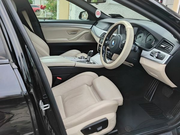 BMW 5-Series Saloon, Diesel, 2016, Black