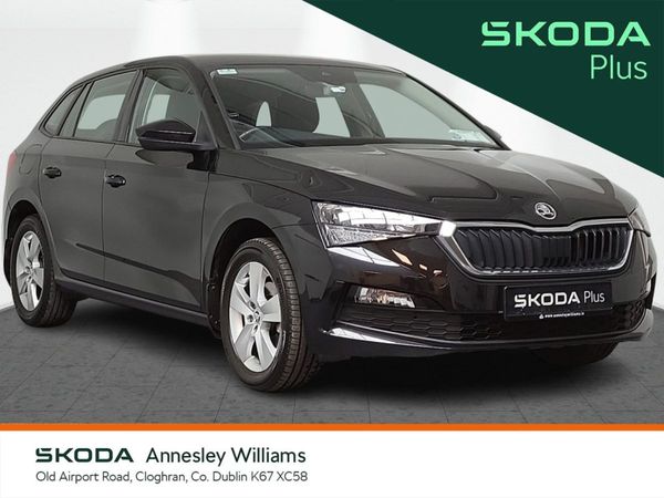 Skoda Scala Hatchback, Petrol, 2022, Black