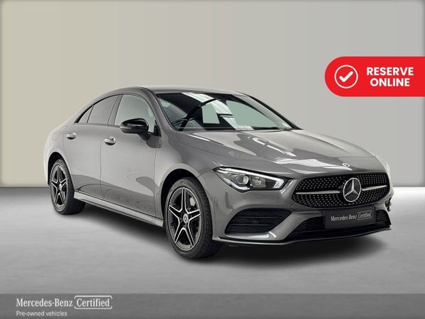 Mercedes-Benz CLA Saloon, Petrol Plug-in Hybrid, 2023, Grey