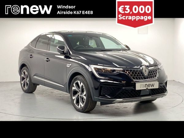 Renault Arkana Hatchback, Petrol Hybrid, 2024, Black