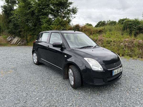 Suzuki Swift Hatchback, Petrol, 2009, Black