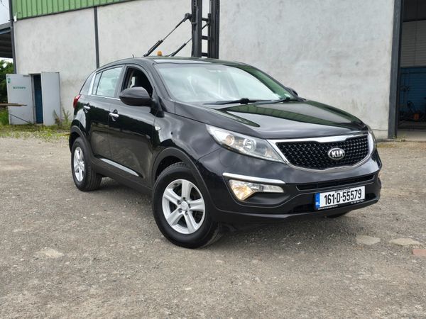 Kia Sportage SUV, Diesel, 2016, Black
