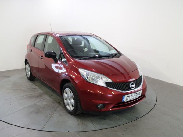 Nissan Note MPV, Petrol, 2017, Red