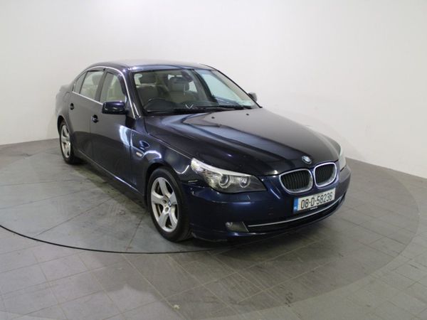BMW 5-Series Saloon, Diesel, 2008, Blue