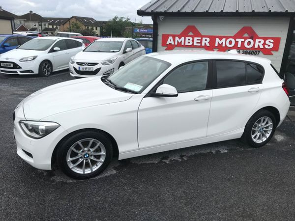 BMW 1-Series Hatchback, Petrol, 2015, White