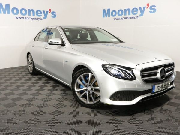 Mercedes-Benz E-Class Saloon, Petrol Plug-in Hybrid, 2017, Silver