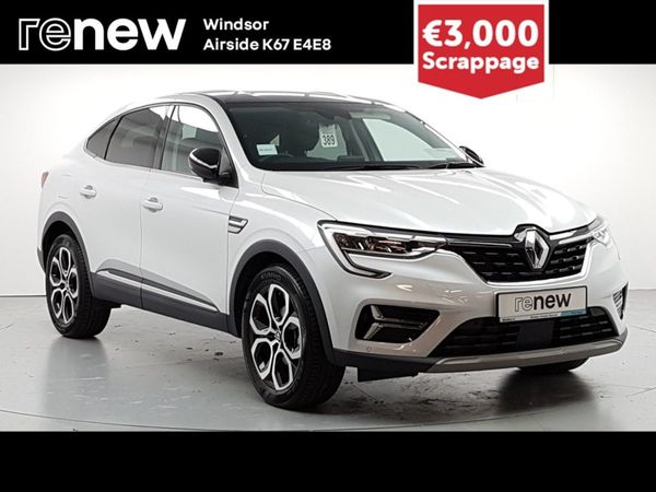 Renault Arkana Hatchback, Hybrid, 2023, White