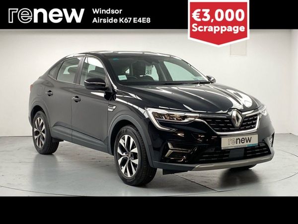Renault Arkana Hatchback, Petrol, 2023, Black