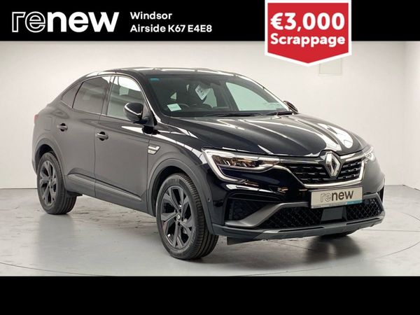 Renault Arkana Hatchback, Petrol, 2023, Black