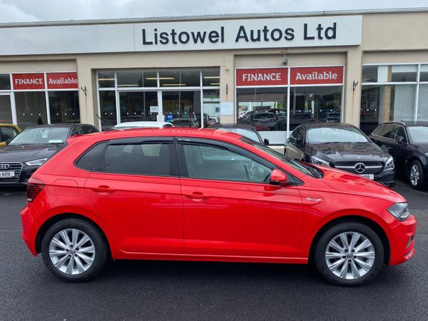Volkswagen Polo Hatchback, Petrol, 2018, Red