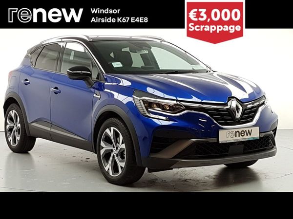 Renault Captur Hatchback, Petrol, 2023, Blue
