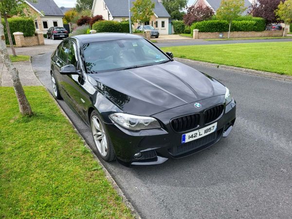 BMW 5-Series Saloon, Diesel, 2014, Black