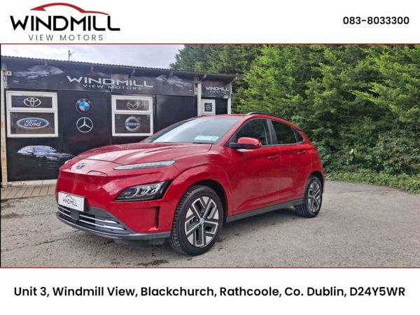 Hyundai KONA Hatchback, Electric, 2021, Red