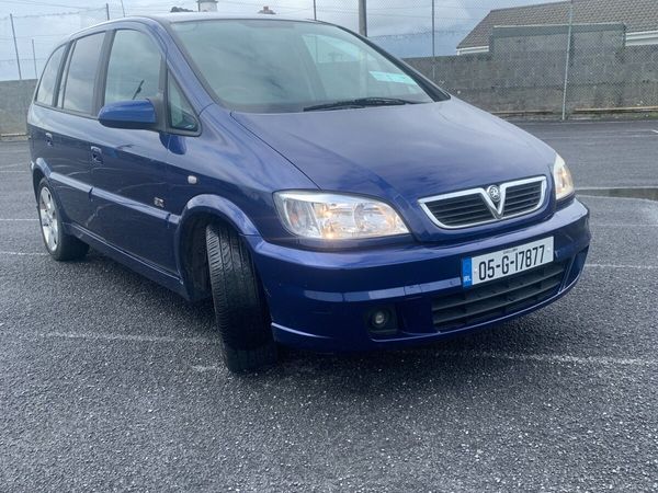 Vauxhall Zafira MPV, Petrol, 2005, Blue