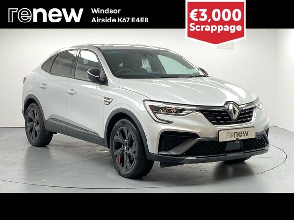 Renault Arkana Hatchback, Petrol Hybrid, 2022, White