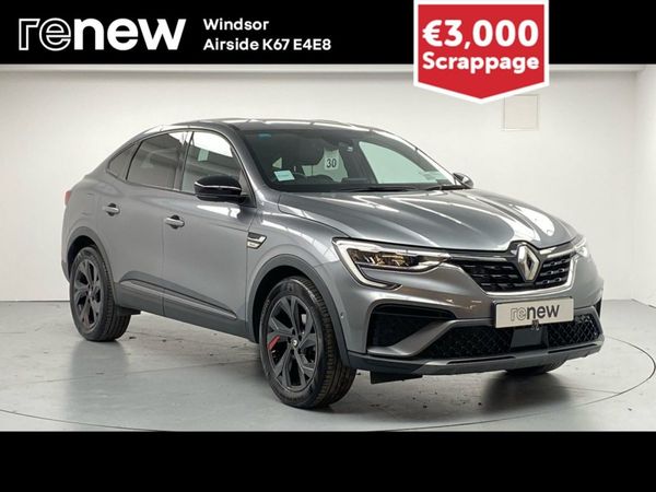 Renault Arkana Hatchback, Petrol Hybrid, 2022, Grey