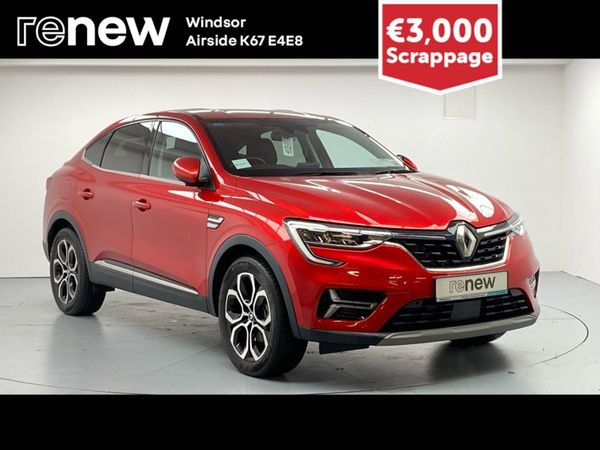 Renault Arkana Hatchback, Hybrid, 2022, Red