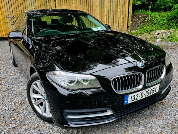 BMW 5-Series Saloon, Diesel, 2013, Black