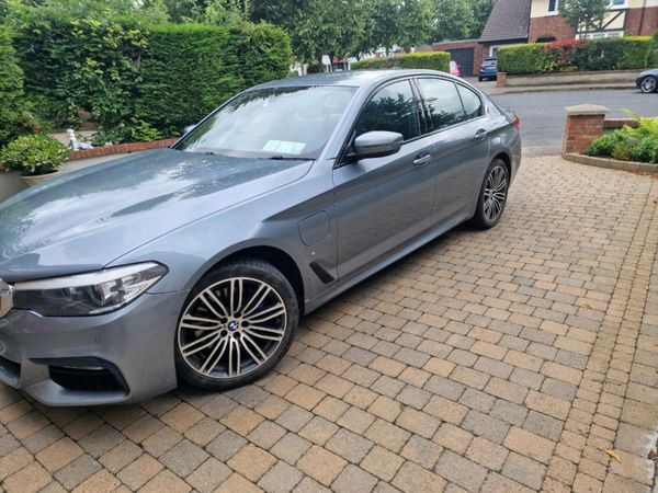 BMW 5-Series Saloon, Petrol Plug-in Hybrid, 2019, Grey