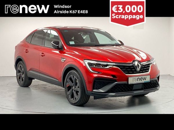 Renault Arkana Hatchback, Petrol, 2022, Red