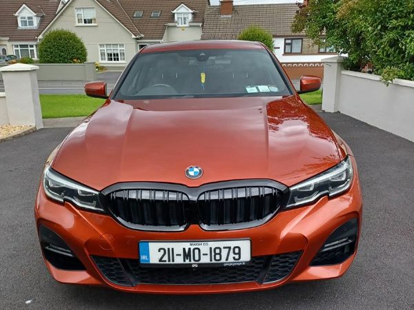 BMW 3-Series Saloon, Petrol Plug-in Hybrid, 2021, Orange
