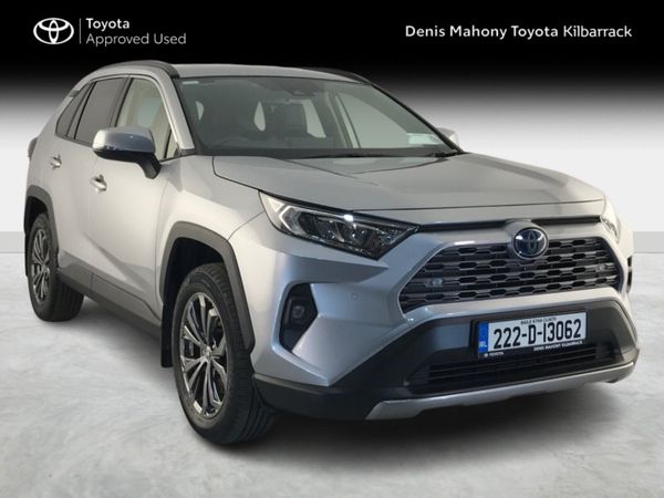 Toyota RAV4 SUV, Petrol Hybrid, 2022, Silver