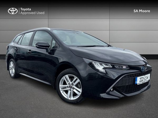 Toyota Corolla Estate, Petrol Hybrid, 2022, Black