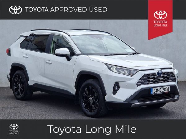 Toyota RAV4 SUV, Petrol Hybrid, 2024, White
