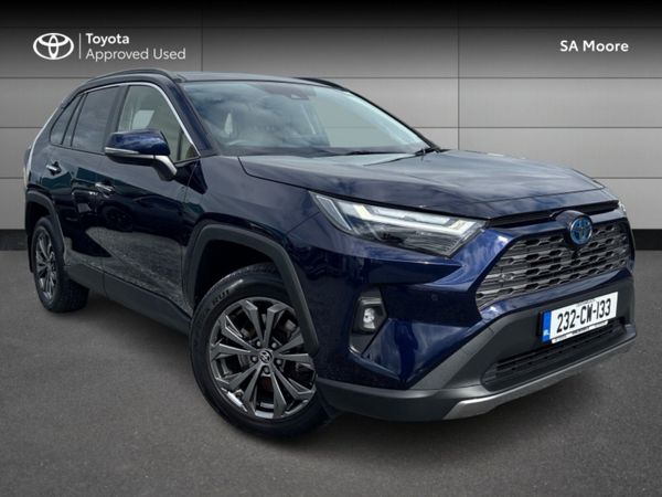 Toyota RAV4 SUV, Petrol Hybrid, 2023, Blue