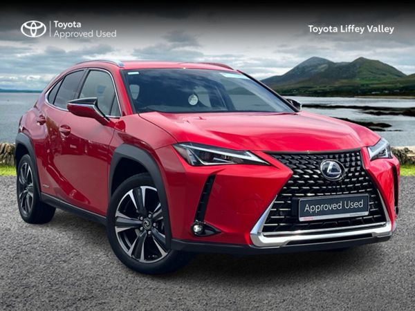 Lexus UX Hatchback, Petrol Hybrid, 2022, Red