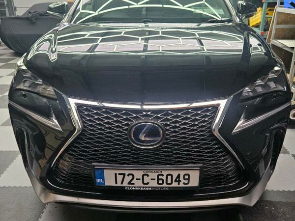 Lexus NX SUV, Petrol Hybrid, 2017, Black