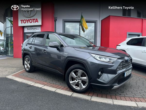 Toyota RAV4 SUV, Petrol Hybrid, 2020, Grey