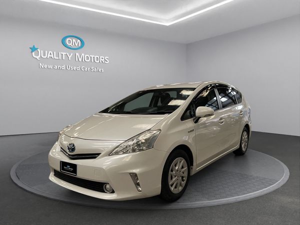 Toyota Prius MPV, Petrol Hybrid, 2013, White