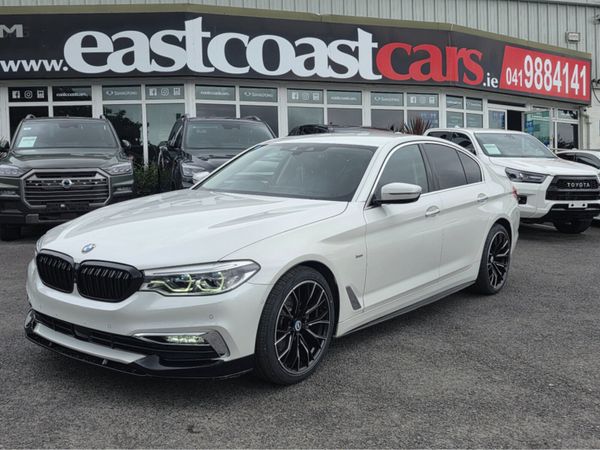 BMW 5-Series Saloon, Diesel, 2018, White