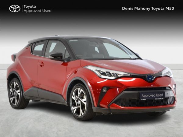 Toyota C-HR SUV, Petrol Hybrid, 2022, Red