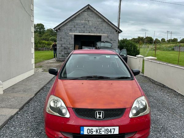 Honda Civic Hatchback, Petrol, 2006, Red