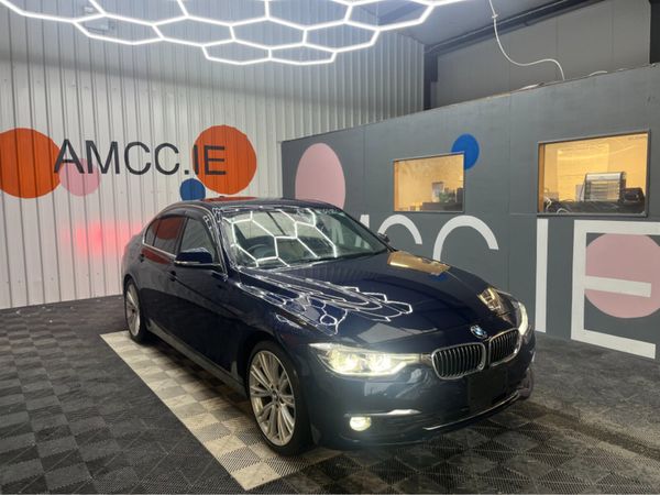 BMW 3-Series Saloon, Petrol Hybrid, 2017, Blue