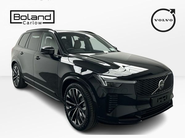 Volvo XC90 SUV, Petrol Plug-in Hybrid, 2025, Black