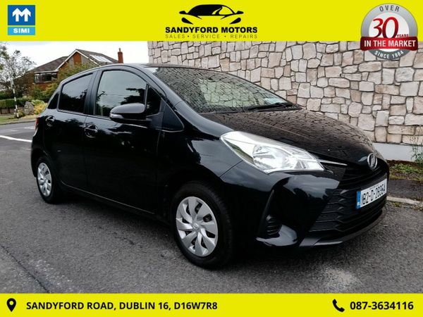 Toyota Yaris Hatchback, Petrol, 2018, Black