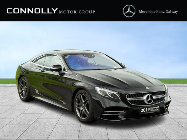 Mercedes-Benz S-Class Coupe, Petrol, 2019, Black